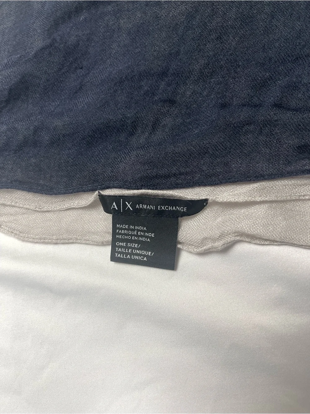 Armani Exchange Muslin Scarf
